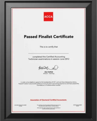 Certified and experienced consultants